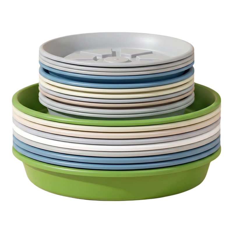 花盆托盘加厚透气接水盘底座树脂
