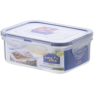 乐扣乐扣塑料保鲜盒2件套午餐便当盒家用微波炉饭盒大容量密封盒