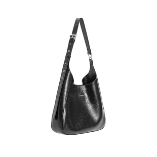 unifine新款油蜡牛皮托特包女通勤大容量单肩斜挎包时尚百搭包包