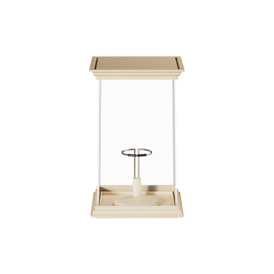 罗马柱labubu盲盒收纳展示架泡泡玛特娃娃展示盒子单个手办防尘罩