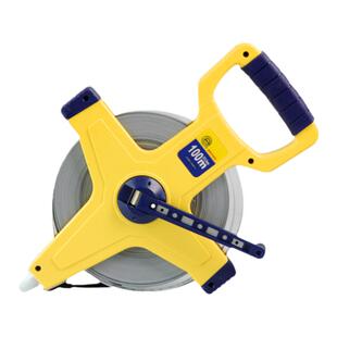 长城精工不锈钢架式长钢卷尺50米防水钢盘尺耐磨防摔工程尺100米