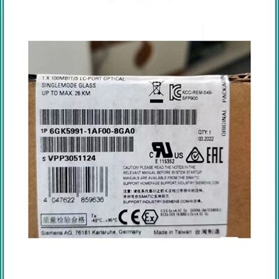 议价6GK5991-1AF00-8GA0西门子收发器 SFP991-1LD A 6GK59911AF008GA0