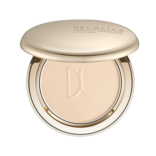 【新品】妍丽/DELALISA狄娜丽莎轻盈柔焦定妆粉饼遮瑕持久不脱妆