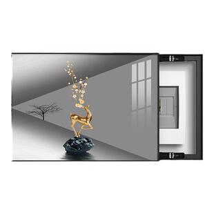 遮挡电表箱装饰品挂画新款免打孔弱配电箱电闸装饰画空气开关盒