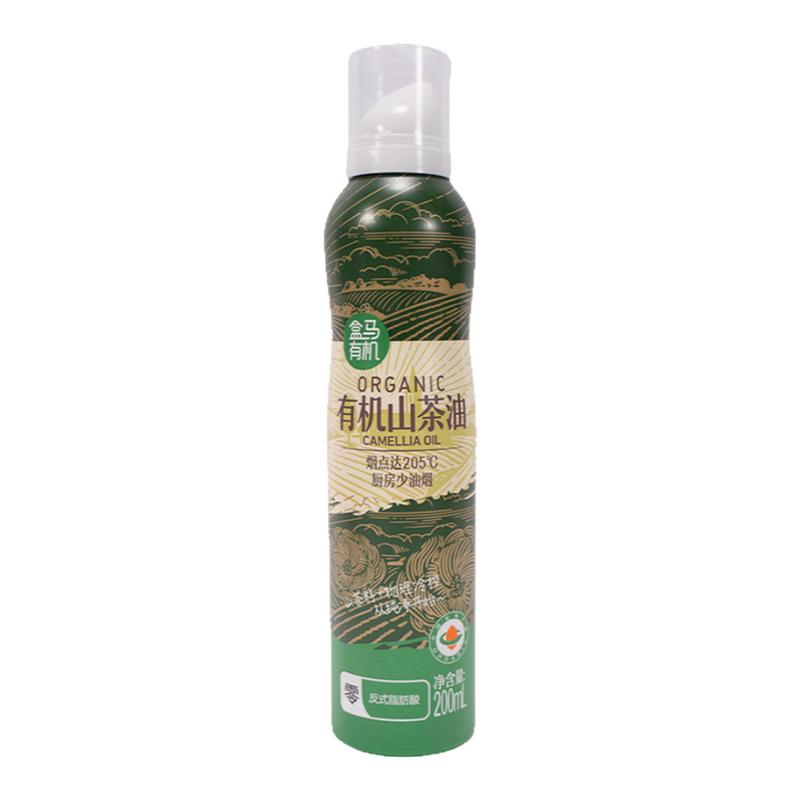 盒马 有机山茶油(0反式脂肪酸)喷雾装 200ml
