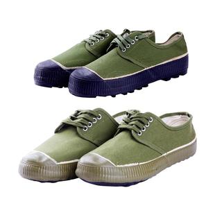 际华3539解放胶鞋黄胶鞋帆布低帮工地鞋农田胶鞋防滑胶鞋平底胶鞋