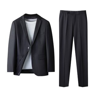 【大码西服】罗蒙西服套装男2026秋冬新款商务面试西装新郎结婚NX