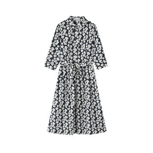 【自营】Marc O'Polo【特价清仓】时尚休闲品牌原创印碎花连衣裙