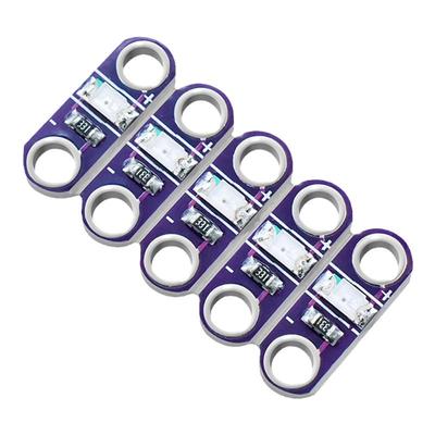 LilyPad LED模块环保无铅 五个一组 Lilypad module紫色
