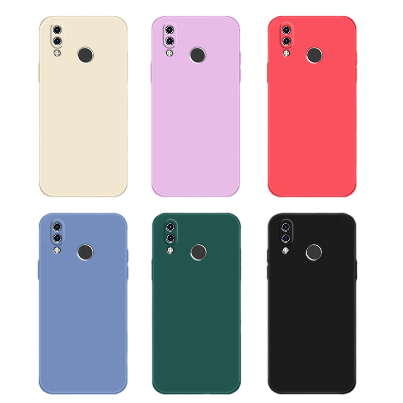 哥奇适用华为荣耀10青春版手机壳HONOR 10 Lite液态硅胶保护套全包镜头防摔超薄软外壳男女款