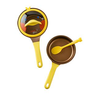 didinika辅食锅迪迪尼卡嘎嘎鸭宝宝婴儿童专用陶瓷煎锅平底锅奶锅