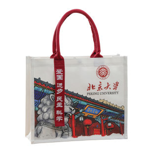 大学托特包名校帆布袋清华文创包北大帆布包个性创意帆布袋可定制