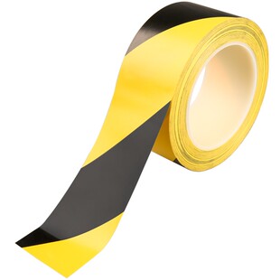 划线胶带羽毛球篮球运动场地边界线地贴画线定位专用防水耐磨地标贴线地面分区车间标识强力无痕PVC警示胶带