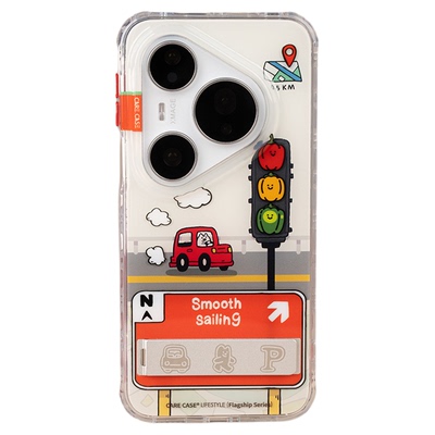 CARECASE开车小狗华为手机壳