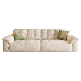 帕沙曼云朵多功能电动沙发床现代简约客厅小户型太空云布艺沙发