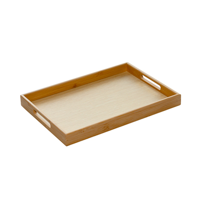 味家[正品]竹托盘长方形茶盘