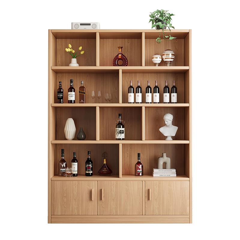实木生态板酒柜展示柜新款酒架子