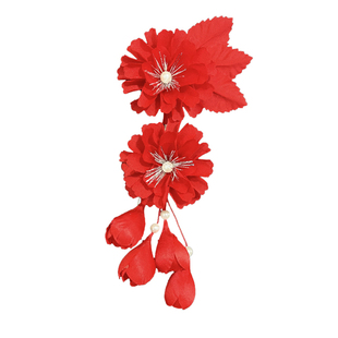 戏曲舞台演出头饰戏剧京剧青衣花旦鬓花小姐头花双朵耳边花鬓角花