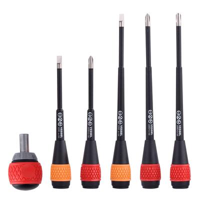 VESSEL日本进口棘轮螺丝刀省力型