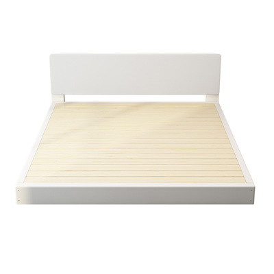 简约双人白色高颜值榻榻米床