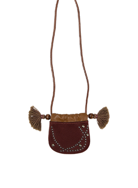 MONSECRET棕榈硬币包小众项链