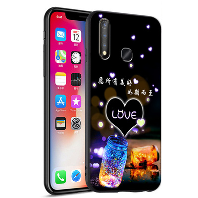 luckrider适用于VIVO Z5i手机壳。vivoz5i外壳女款vivoZ5I硅胶v1941a创意新款voviz5i全包边 vovoz5i防摔vivi