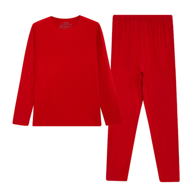 红豆秋冬男童女童羊毛蚕丝