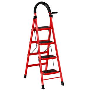 德国KOSIBI可思比梯子家用伸缩人字梯折叠梯子伸缩爬梯加厚家用梯