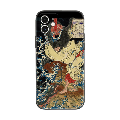 水浒公孙胜苹果iPhone13硅胶复古