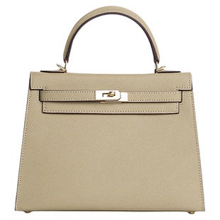 凯利包真皮设计感小众斜挎包包女凯丽百搭女上班族小拎包手提包