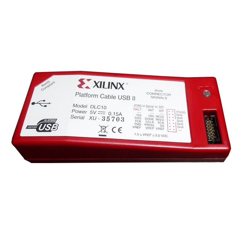 xilinx下载器线 原装hw-usb-ii-g DLC10 Platform 赛灵思仿真器