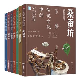 7册 传统文化中的STEAM 玩具坊 计量坊 烧造坊 书印坊 酿造坊 造船坊 桑蚕坊 9-14岁青少年儿童传统文化科普图书 国学经典传统文化