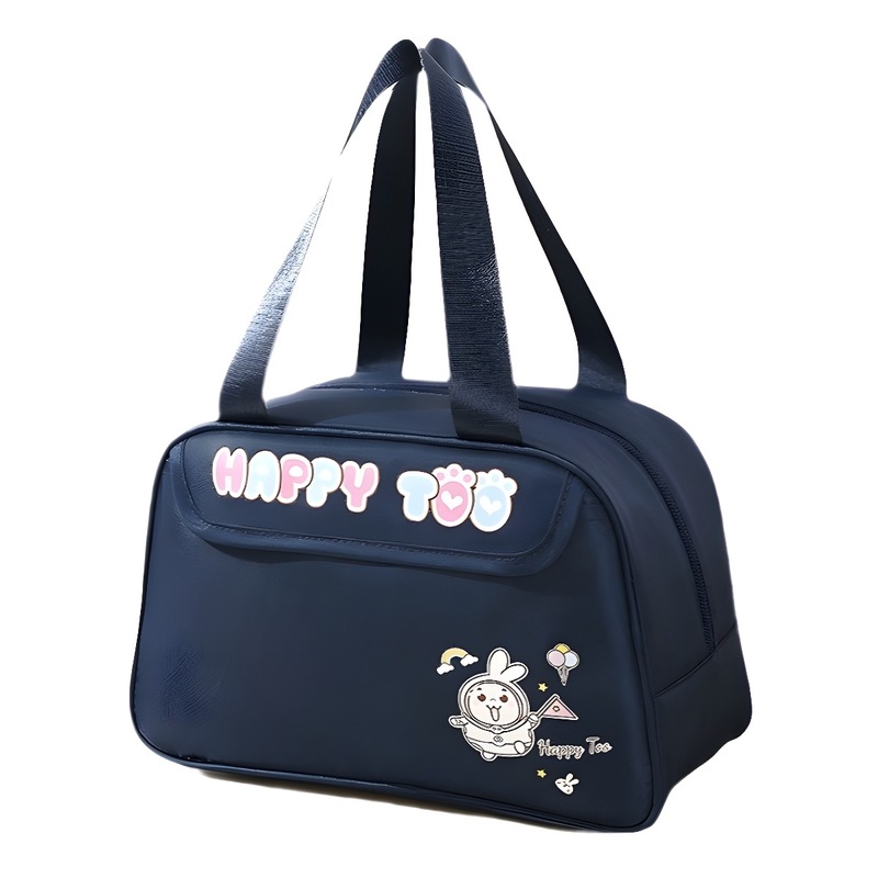 新款卡通饭盒袋上班学生加厚便当包打包带包饭保温露营野餐手提