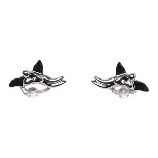 PUPILCASKET 慵懒天使耳钉 原创设计师小众个性高级感气质耳饰