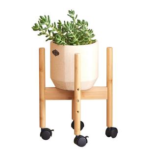 移动十字花架可调节客厅落地式花盆架阳台植物摆放架多肉盆栽架子