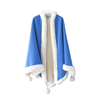 sky光遇游戏周边冬季瑞雪斗篷居家盖毯毛绒披肩cos日常实体可穿