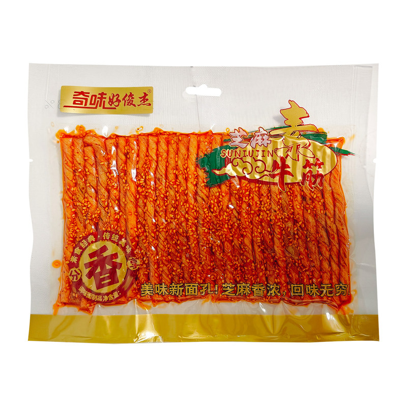 奇味好俊杰芝麻素牛筋182g面筋