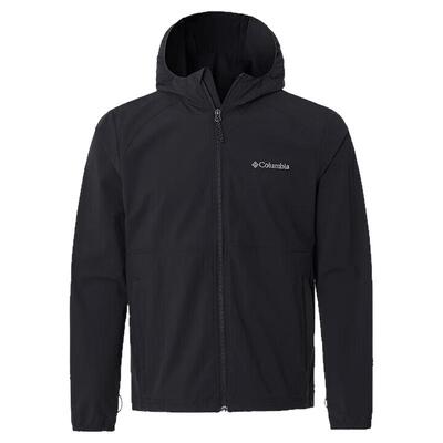 Columbia哥伦比亚户外男连帽旅行自驾游运动舒适软壳外套XO8440