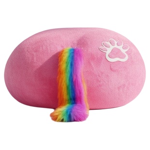 2026网红拍马屁打卡墙毛绒道具商场女装店橱窗门口摆件装饰氛围感