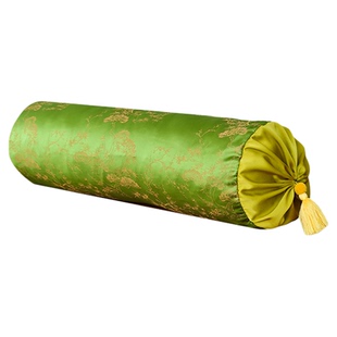 萬見「松间花事」法式南洋风圆柱抱枕高级异型靠枕可拆洗沙发客厅