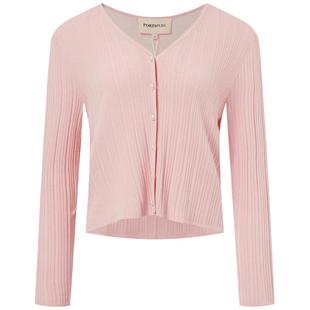 宝姿PORTSPURE女装舒适得体显瘦珍珠肌理感优雅毛针织衫