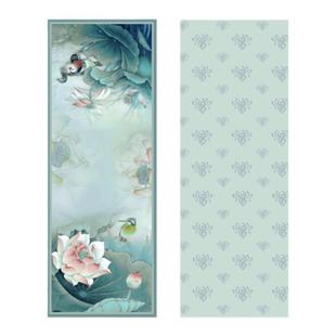 爱奇葩 原创披肩女夏季中国风荷花翠鸟香云纱披肩外搭丝巾高级感