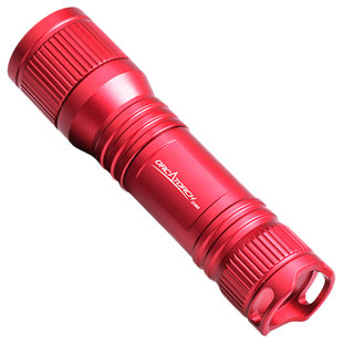 OrcaTorch D560 迷你潜水手电水下LED手电筒便携面镜灯防水虎鲸