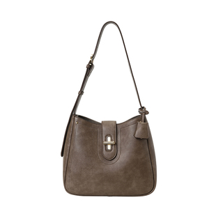 南风Chio2nd 邂逅罗马托特包包女复古棕色hobo包通勤单肩包斜挎包