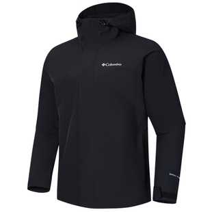 Columbia哥伦比亚户外26春夏新品男子防水冲锋衣连帽外套XE8810