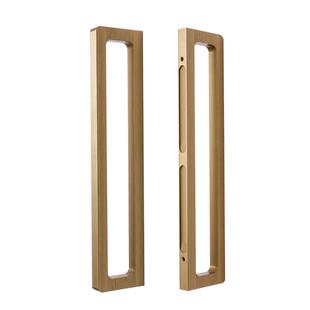 窄宽门玻璃门拉手谷仓门扶手卷咂门推拉铝合金无框门把手威法金