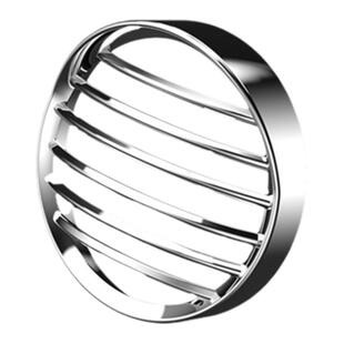 适用本田新大洲NS125LA复古大灯罩改装件装饰踏板车小牛防护网罩