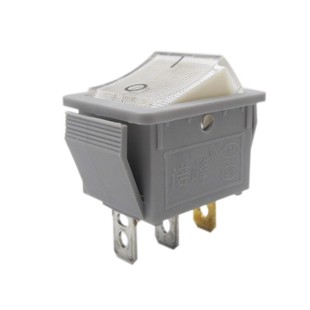 KCD4电锅翘板开关电热锅3脚2档带灯按钮新款电炒锅多用锅开关20A