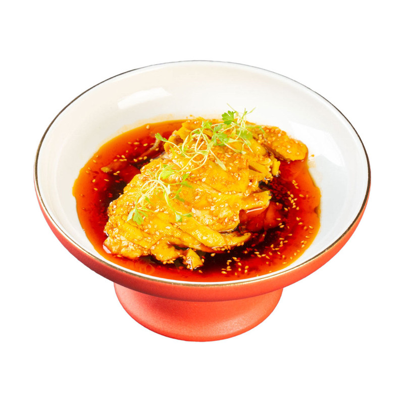 湘佰味椒麻鸡去骨口水鸡辣凉拌菜
