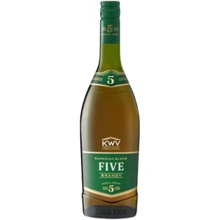 凯樽汇官方正品南非KWV酒庄5年白兰地43度洋酒南非大品牌烈酒金奖